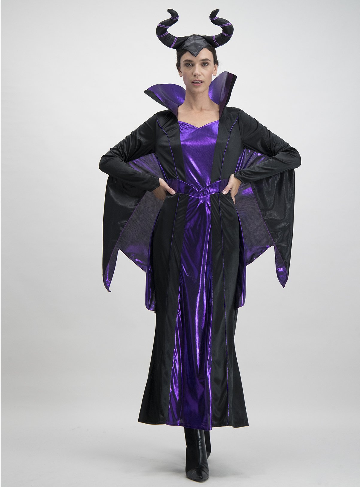 maleficent fancy dress plus size